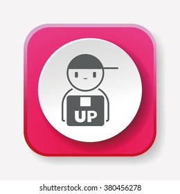 Deliveryman icon