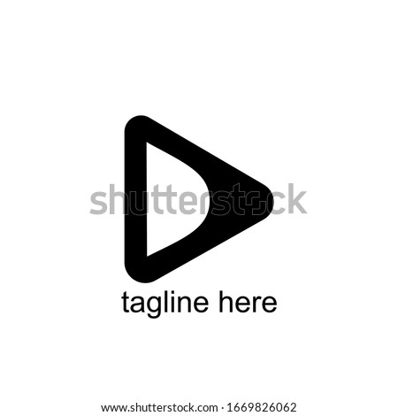 delta d logo vector. Delta means growth. d for company name