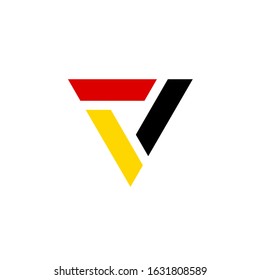 delta logo design vector template