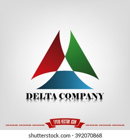 delta logo icon