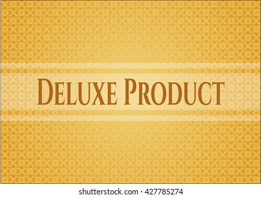 Deluxe Product poster