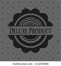  Deluxe Product retro style black emblem