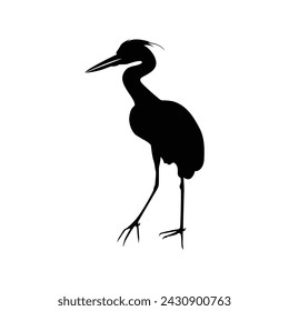 Delve into the symbolic significance of the heron's silhouette, representing patience, wisdom, and balance in various cultures and traditions.