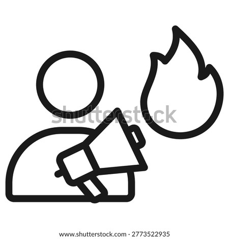 Demand Creation Icon Element For Design