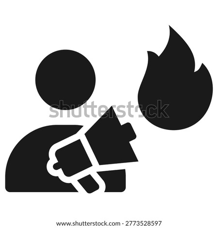 Demand Creation Icon Element For Design