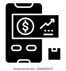 Demand Forecasting icon line vector illustration