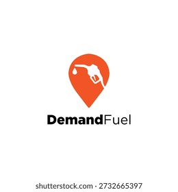 Demanda de combustible Logo Vector Iconos Plantillas