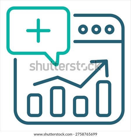 Demand Glyph Black Single Icon Illustration