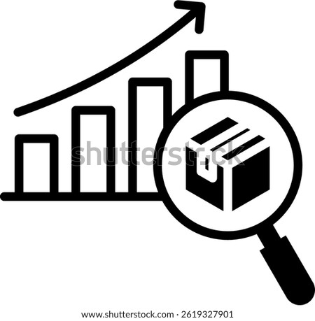Demand Icon Mixed Vector Illustration
