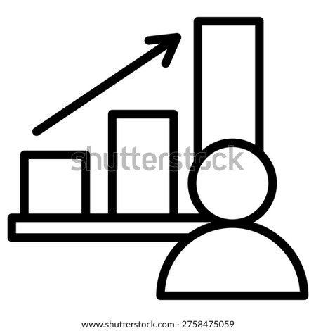 Demand Insight Icon Element For Design