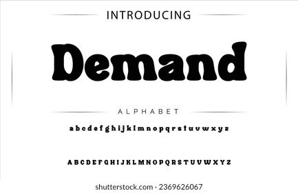 Demand luxury elegant typography vintage serif font wedding invitation logo music fashion property