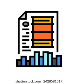 demand oil industry color icon vector. demand oil industry sign. isolated symbol illustration