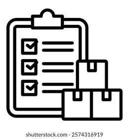 Demand Planning Icon Element For Design