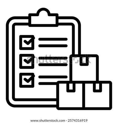 Demand Planning Icon Element For Design