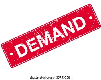 Demand Rubber Sign