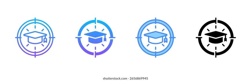 Demanding Multi Style Icon Set