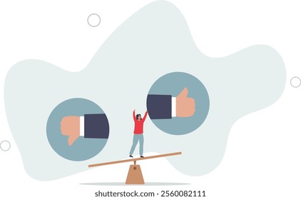 Demerit and merit evaluation, advantage and disadvantage in comparison, performance assessment,flat characters.