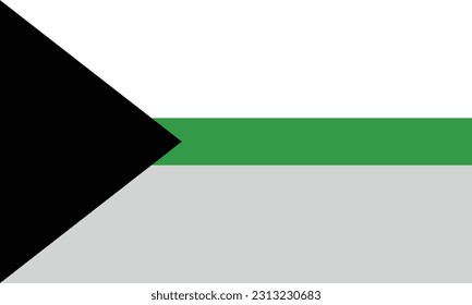 Bandera del Orgullo Demiromántico. La bandera demiromántica representa a los del espectro aromático que no experimentan atracción romántica hasta que han formado una profunda conexión emocional con alguien.