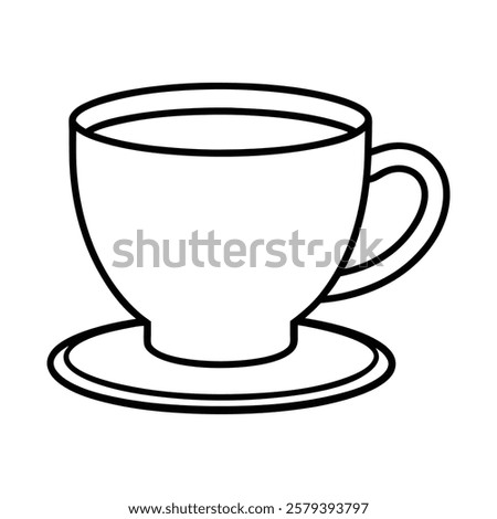 demitasse of a line art vector(1)