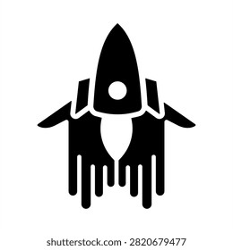 Demo Icon - Solid Black Glyph Icons For Startup and Business Accelerator