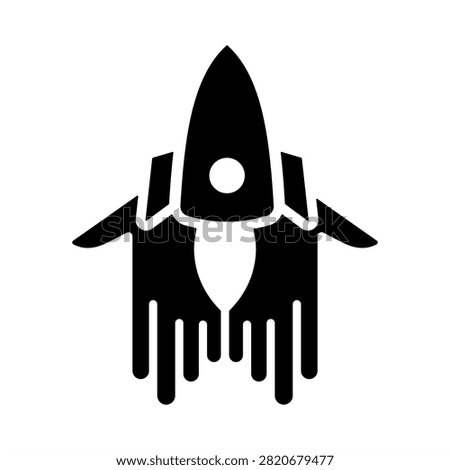 Demo Icon - Solid Black Glyph Icons For Startup and Business Accelerator