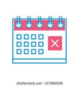 Democracy Calendar Check Mark Icon