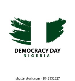 Democracy Day Nigeria Vector Template Design