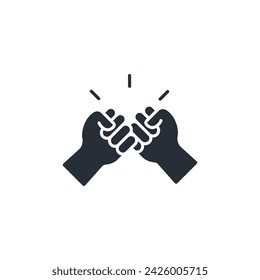 democracy icon. vector.Editable stroke.linear style sign for use web design,logo.Symbol illustration.