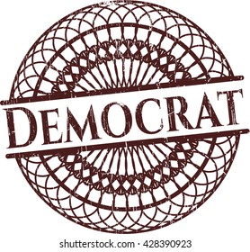 Democrat rubber seal