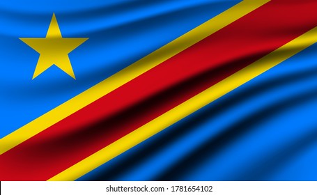 Democratic Republic of the Congo background template.