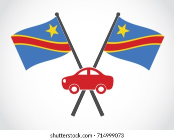 Democratic Republic of the Congo Emblem Car Sales