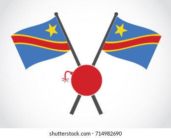 Democratic Republic of the Congo Emblem Debt Bomb