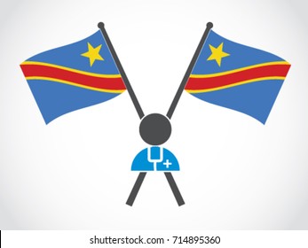 Democratic Republic of the Congo Emblem Doctor