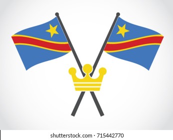 Democratic Republic of the Congo Emblem Kingdom