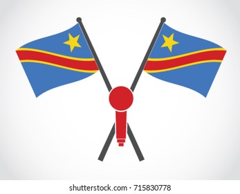 Democratic Republic of the Congo Emblem Singer