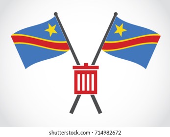 Democratic Republic of the Congo Emblem Trash Management