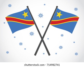 Democratic Republic of the Congo Emblem Winter