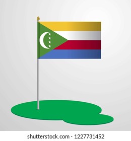 Democratic Republic of the Congo Flag Pole