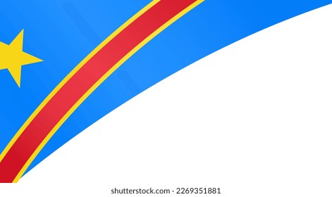 Democratic Republic of the Congo
flag wave isolated on png or transparent background