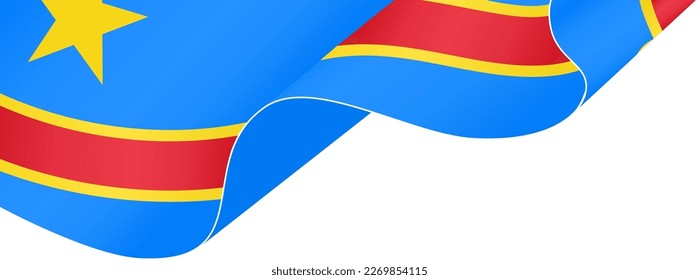 Democratic Republic of the Congo
flag wave isolated on png or transparent background