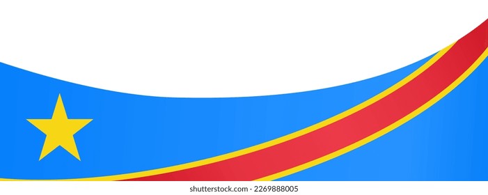 Democratic Republic of the Congo
flag wave isolated on png or transparent background