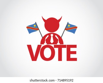 Democratic Republic of the Congo Podium Corrupt Politician Election