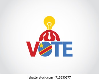 Democratic Republic of the Congo Podium Lack Of Idea Politician Vote 
