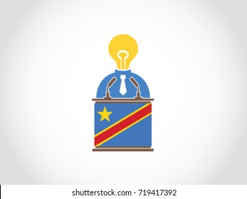 Democratic Republic of the Congo Podium Lack Of Idea Speech