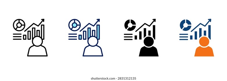 Demographic Data Multistyle Icon Set