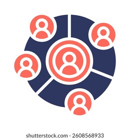 Demographic Icon Element for Design