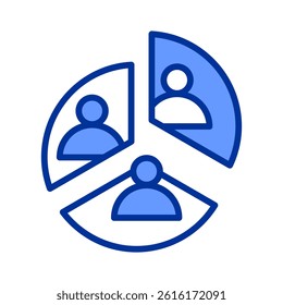 Demographic Icon Element For Design