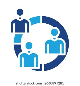 Demografisches Symbolelement für Design