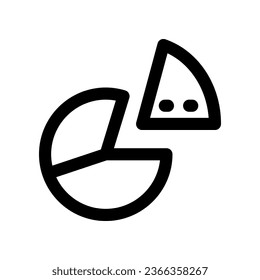 demographic line icon. vector icon for your website, mobile, presentation, and logo design.