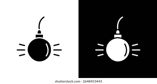 Demolition ball icon symbol collection. Flat vector stock illustration.